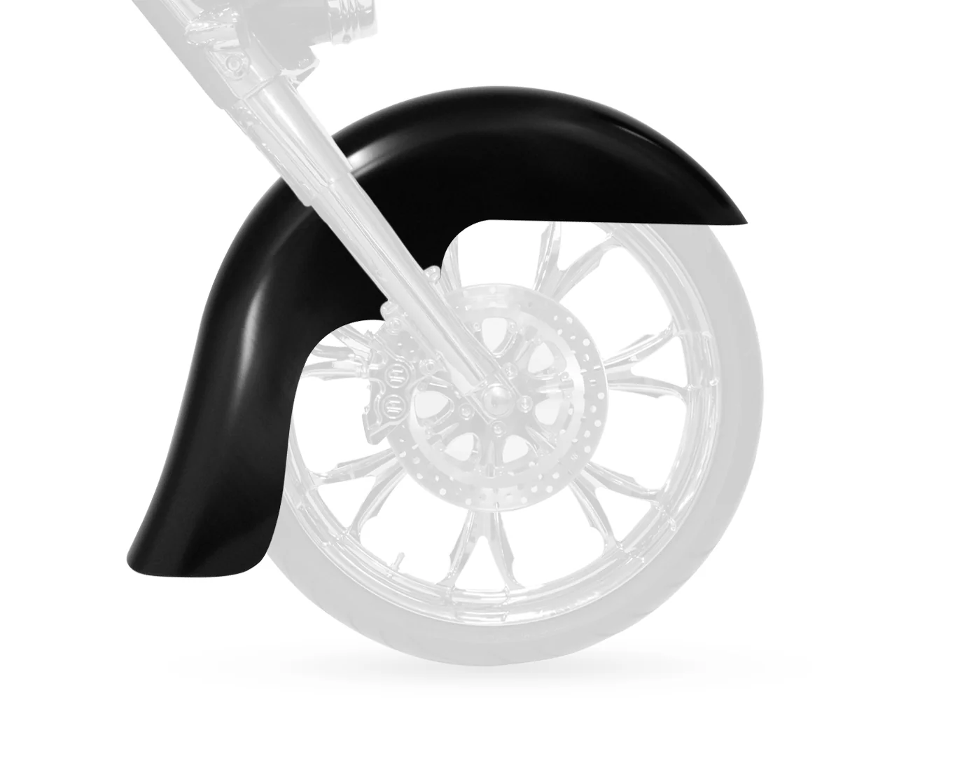 Big Wheel Front Fender Fit Kit for H-D® 2014-2016 Street Glide, Road Glide and Road King - Image 5