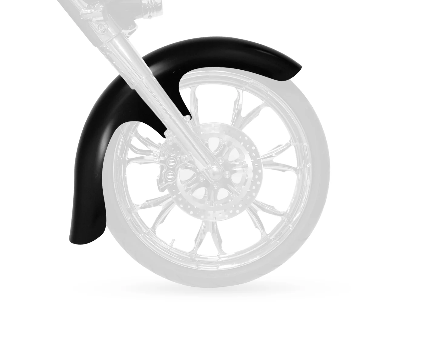Big Wheel Front Fender for H-D® 1983-2013 Street Glide, Road Glide and Road King - Image 11