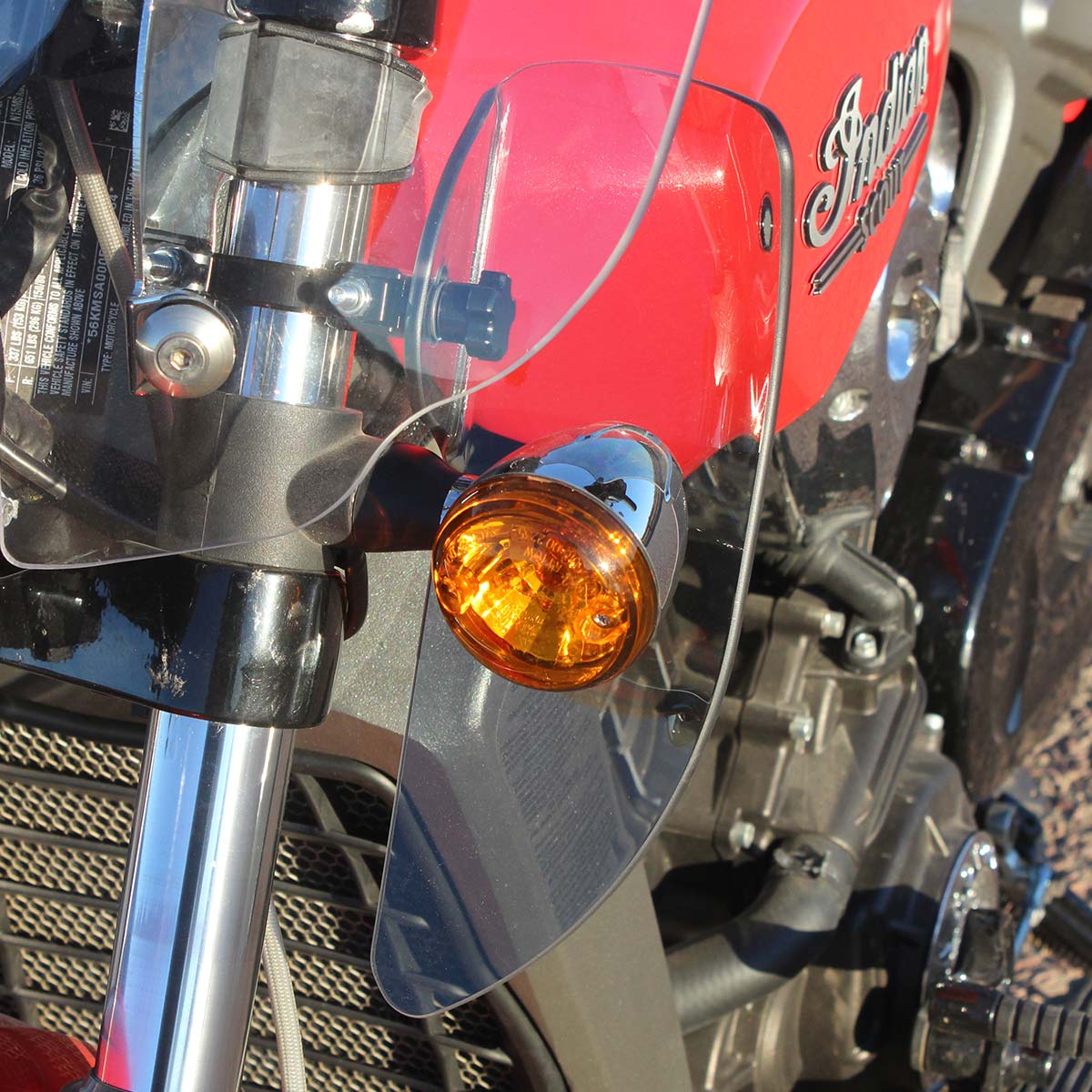 Flare® Windshield Air Management Kit for Indian® 2015-2024 Scout - Image 6