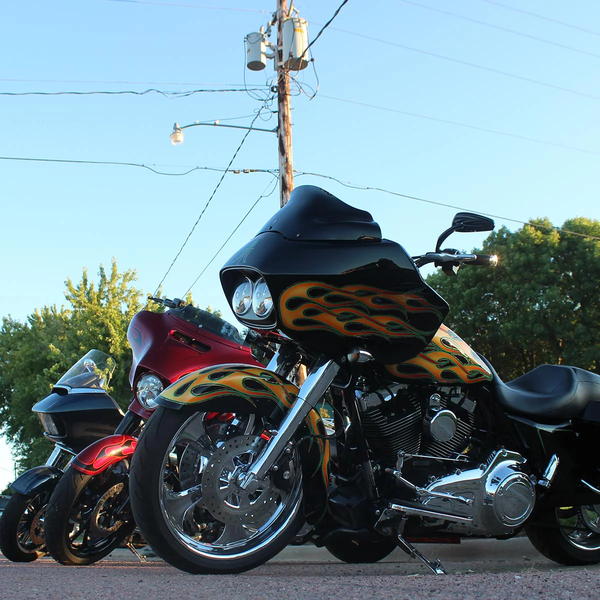 Flare® Windshield for Harley-Davidson® 1998-2013 Road Glide (FLTR) - Image 9