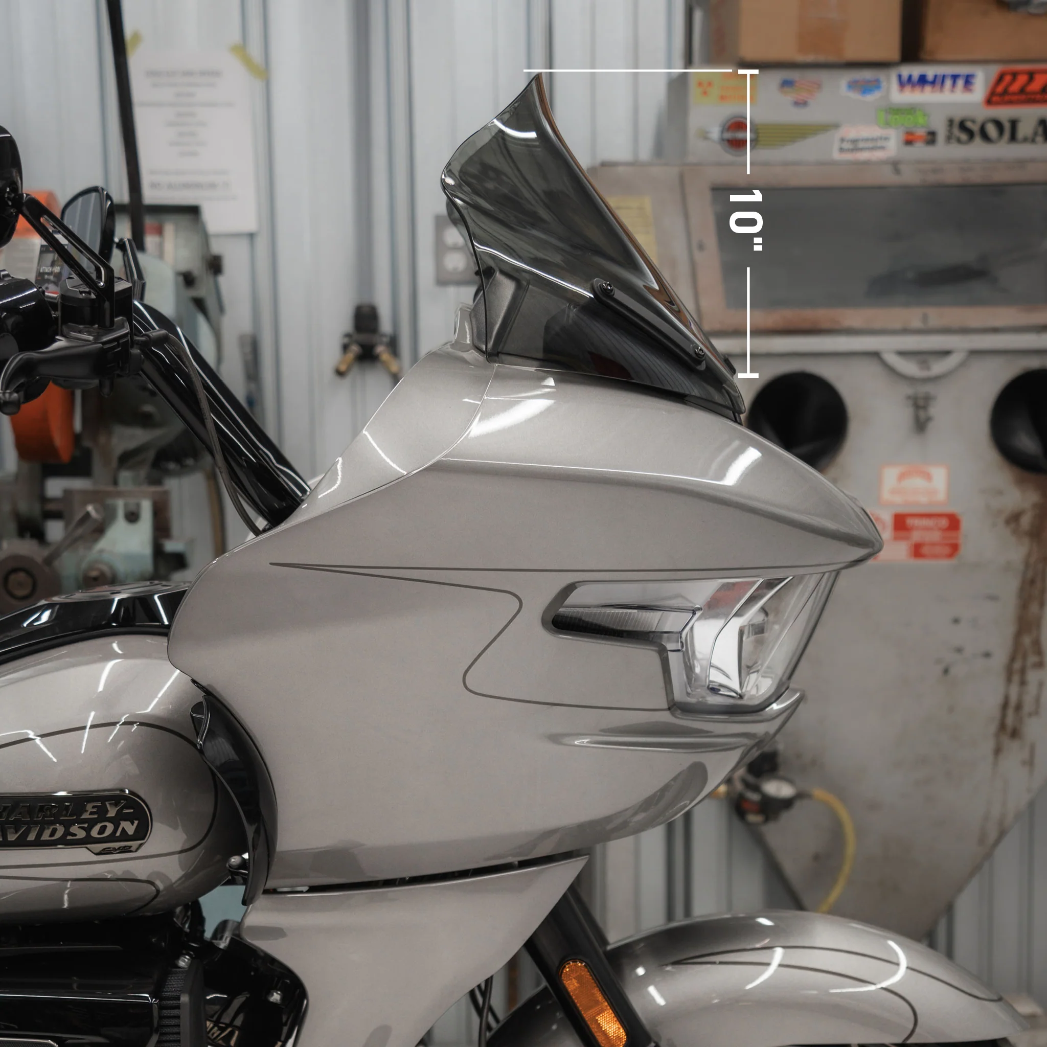 Flare® Windshield for Harley-Davidson® 2023.5-2026 Road Glide (FLTR) - Image 5