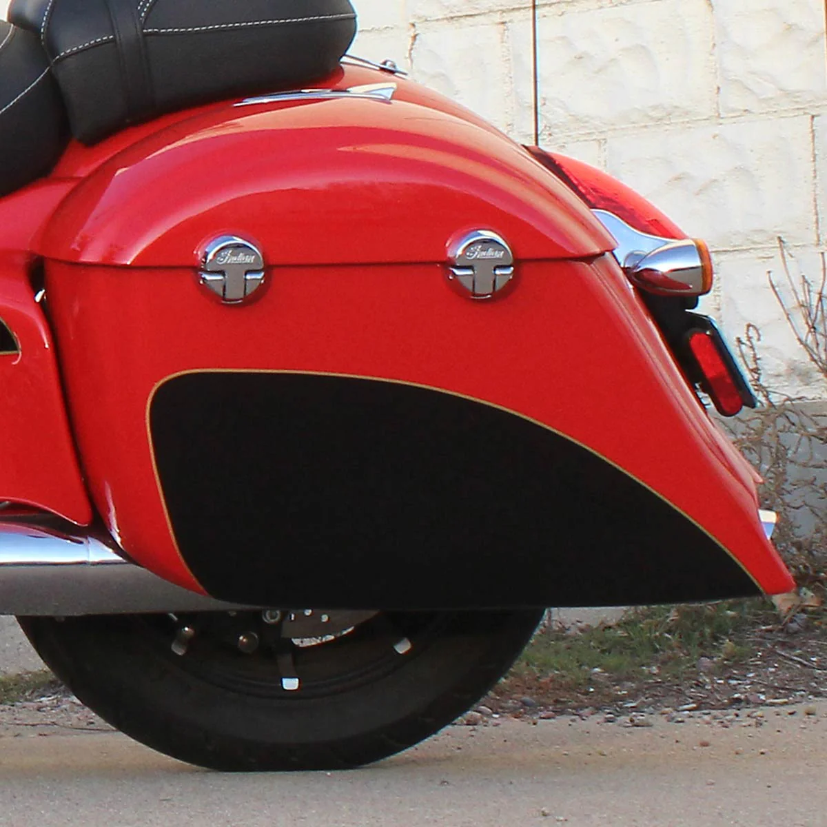 Reytelo Bag Extensions for Indian® 2014-2026 Chieftain, Roadmaster, and Springfield (Old Style Bags)