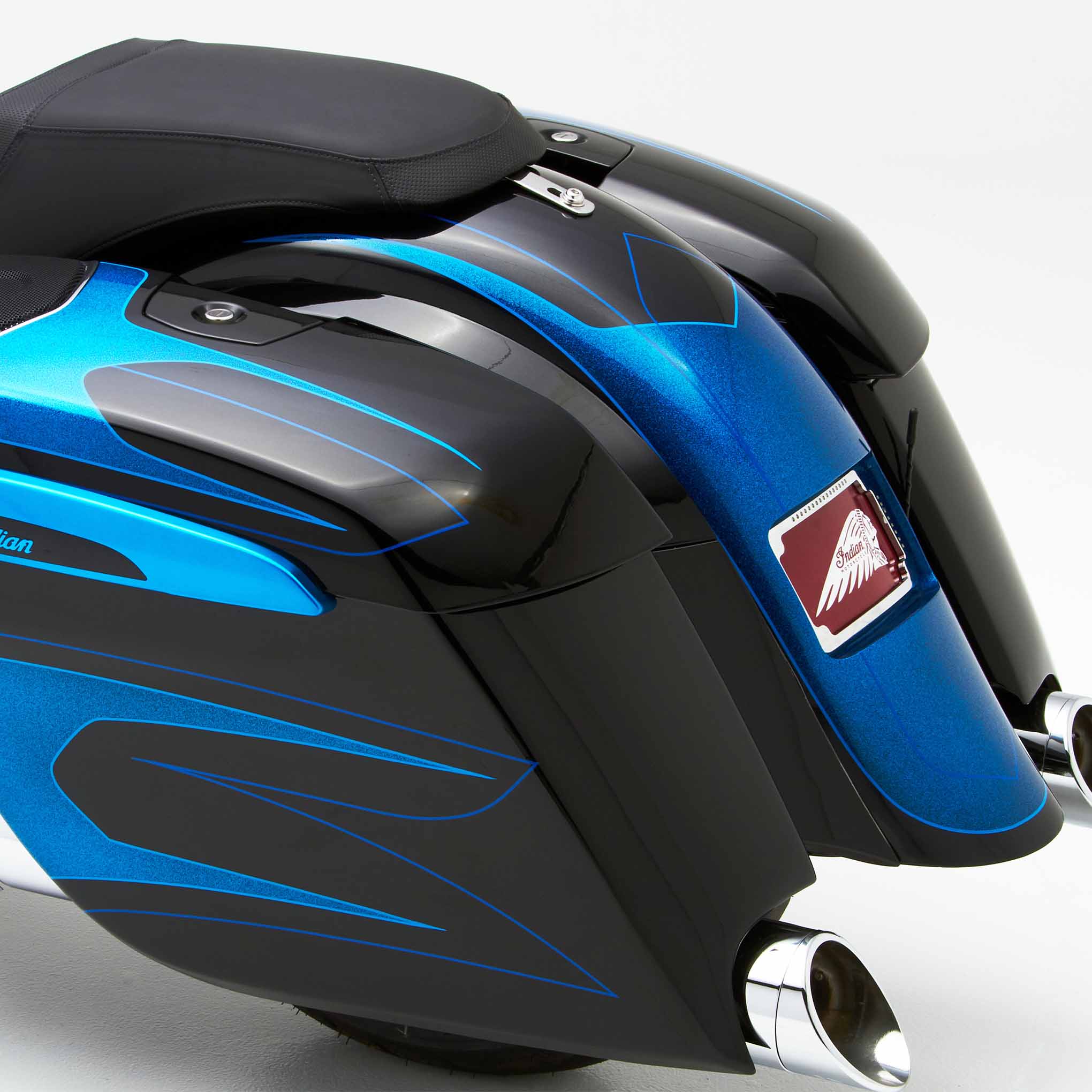 Reytelo Bag Extensions for 2019+ Indian® Chieftain, Roadmaster, Springfield, Challenger and Pursuit - Image 5