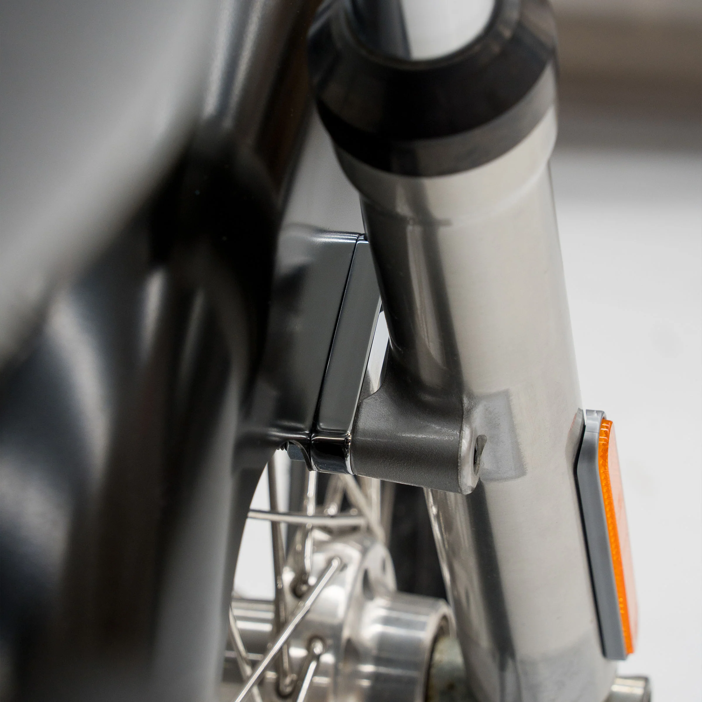 Tire Hugger Front Fender Mounting Blocks for H-D® 1984-2015 Softail and 1993-2005 Dyna - Image 3