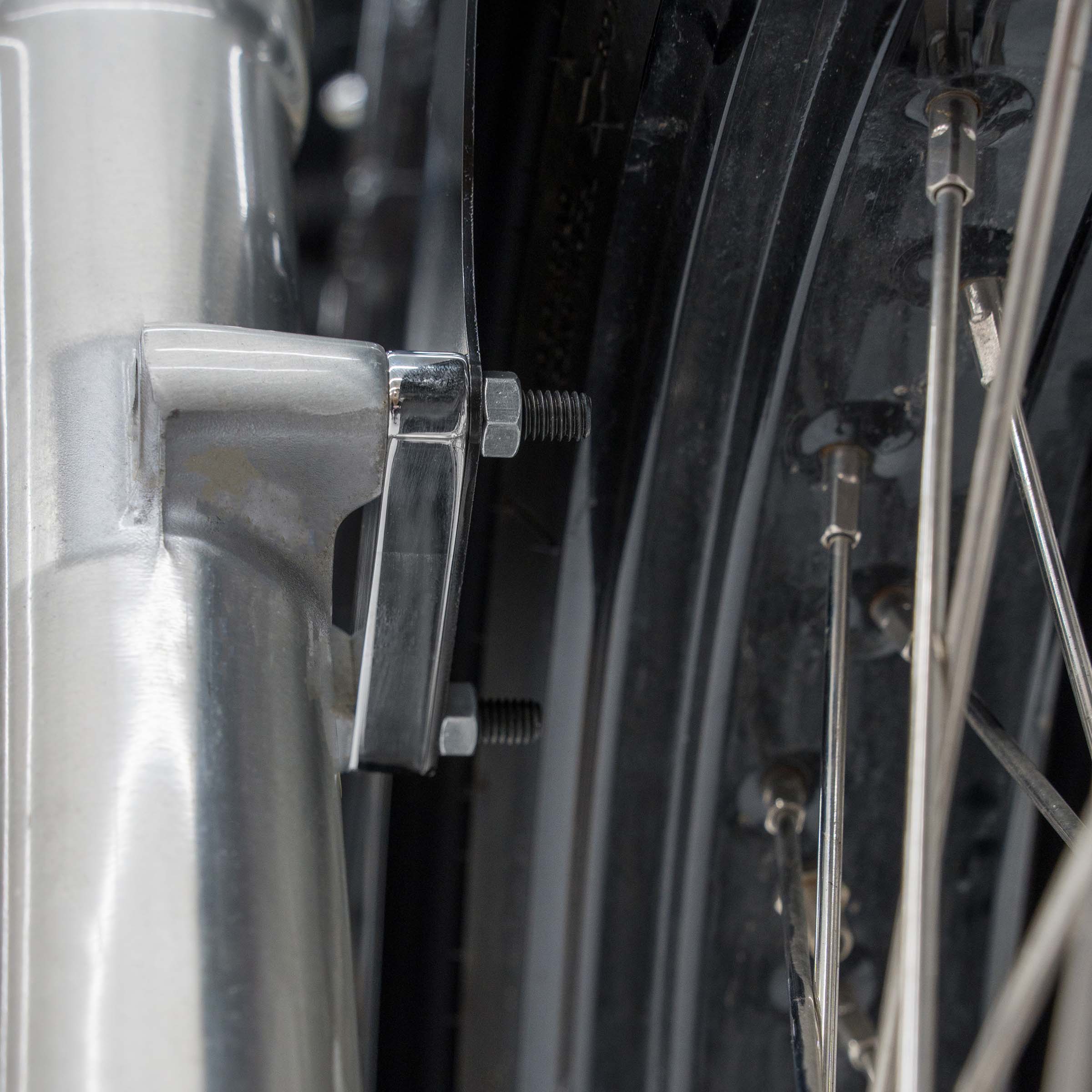 Tire Hugger Front Fender Mounting Blocks for H-D® 1984-2015 Softail and 1993-2005 Dyna - Image 4
