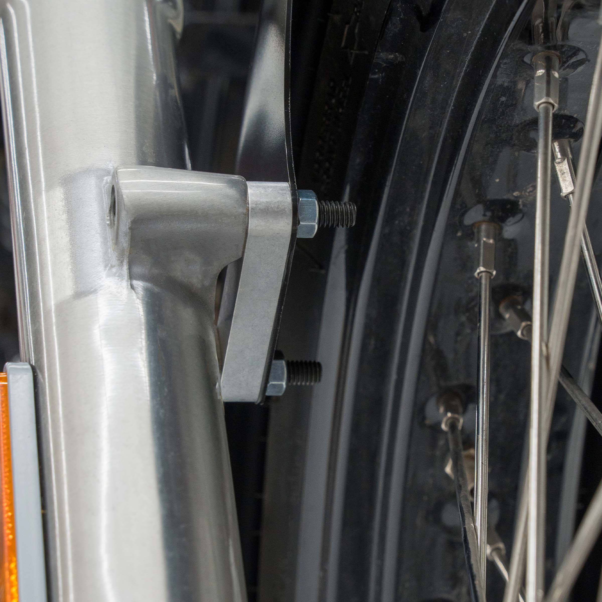 Tire Hugger Front Fender Mounting Blocks for H-D® 1984-2015 Softail and 1993-2005 Dyna - Image 7