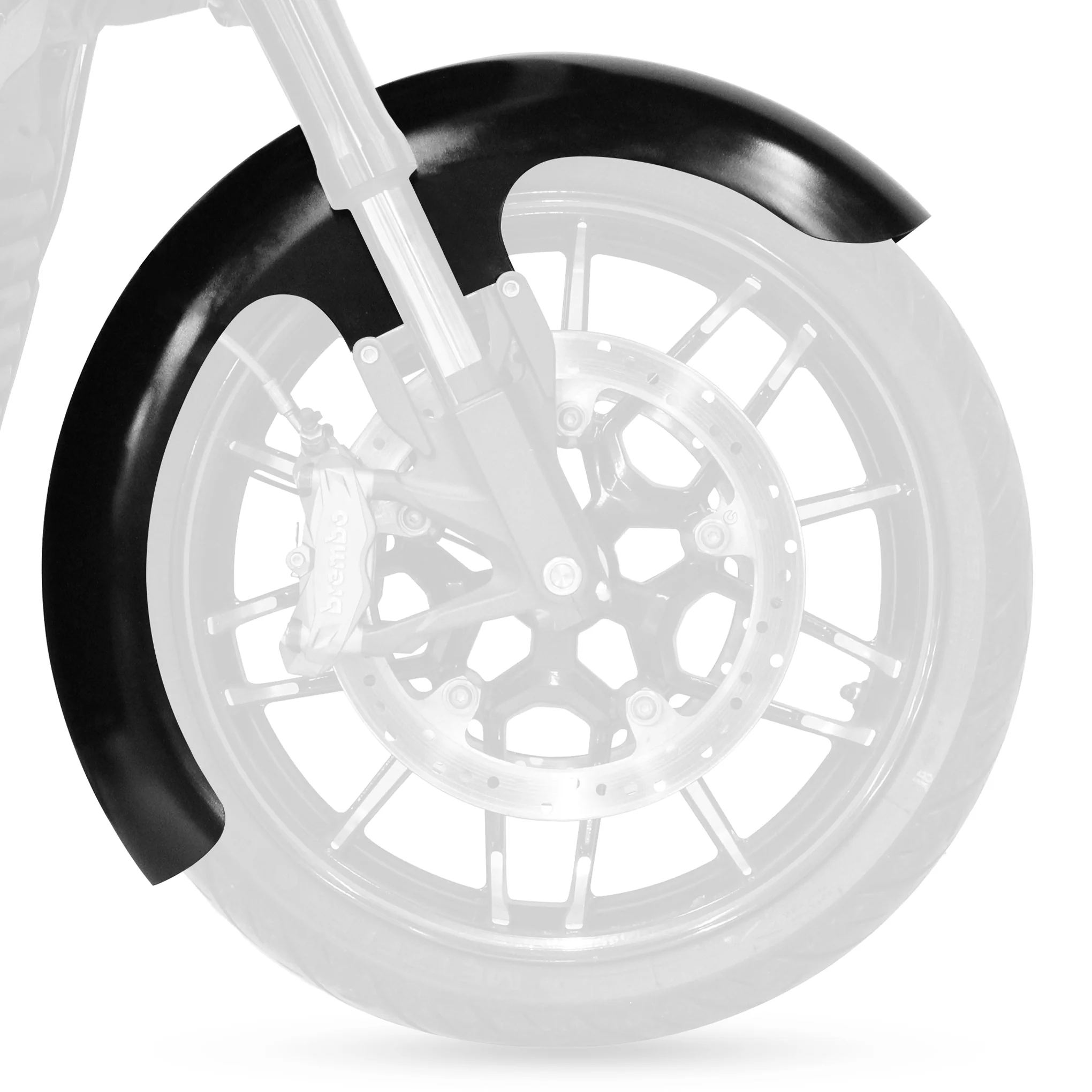 Tire Hugger Front Fender Fit Kit for Indian® 2020-2026 Challenger, PowerPlus, Pursuit, Sport Chief - Image 4