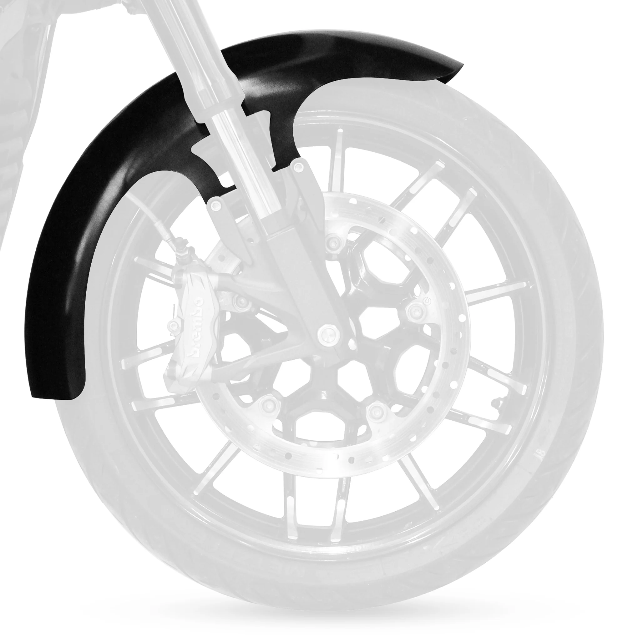 Tire Hugger Front Fender Fit Kit for Indian® 2020-2026 Challenger, PowerPlus, Pursuit, Sport Chief - Image 6